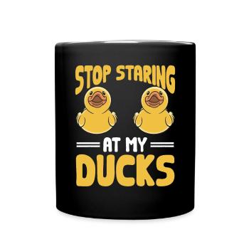 Rubber Duck Rubber Duck - Full Colour Mug - black - Front