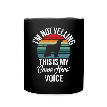Afghan Hound Gifts - Full Colour Mug - black - Front
