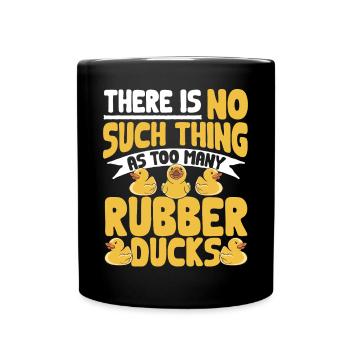 Rubber Duck Rubber Duck - Full Colour Mug - black - Front