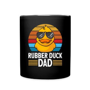 Rubber Duck Rubber Duck - Full Colour Mug - black - Front