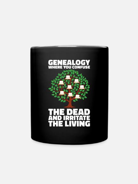 Généalogie Généalogies Généalogie Généalogie - Mug uni - noir