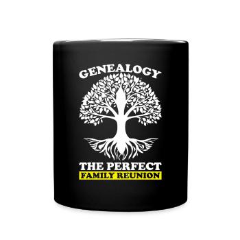Généalogie Généalogies Généalogie Généalogie - Mug uni - noir - Devant