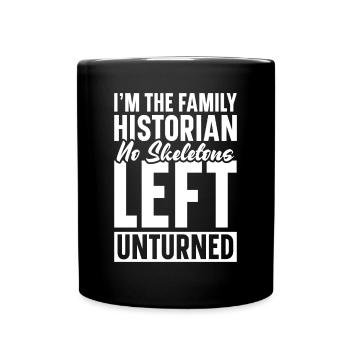 Généalogie Généalogies Généalogie Généalogie - Mug uni - noir - Devant