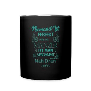 Mayence Mayence Dicton - Mug uni - noir - Devant
