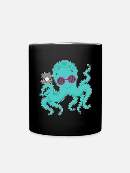 Perle de pieuvre - Mug uni - noir