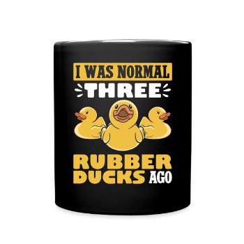 Rubber Duck Rubber Duck - Full Colour Mug - black - Front