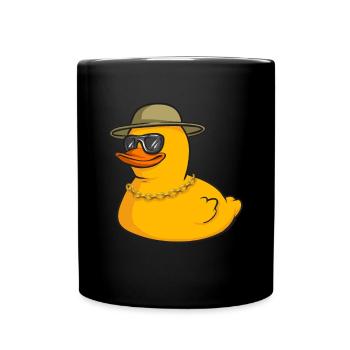 Rubber Duck Rubber Duck - Full Colour Mug - black - Front