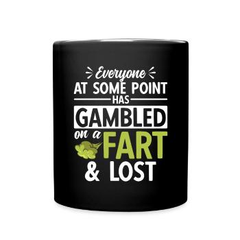 fart farting farting farting - Full Colour Mug - black - Front