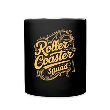 Roller Coaster Squad Adventure Fans - Mug uni - noir - Devant