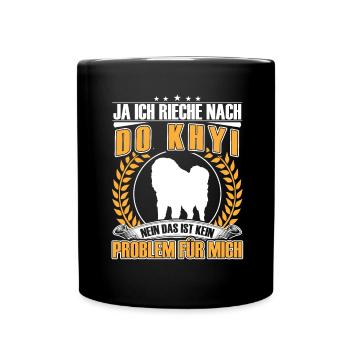Smell Like Do Khyi Tibetan Mastiff Tibetan Mastiff - Full Colour Mug - black - Front