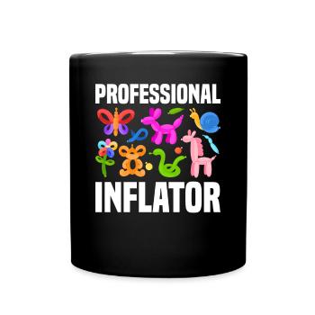Ballon Twister Ballon Artiste Ballon Animaux - Mug uni - noir - Devant