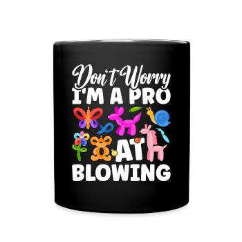 Ballon Twister Ballon Artiste Ballon Animaux - Mug uni - noir - Devant