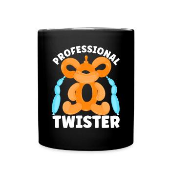 Ballon Twister Ballon Artiste Ballon Animaux - Mug uni - noir - Devant
