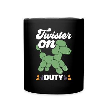 Ballon Twister Ballon Artiste Ballon Animaux - Mug uni - noir - Devant