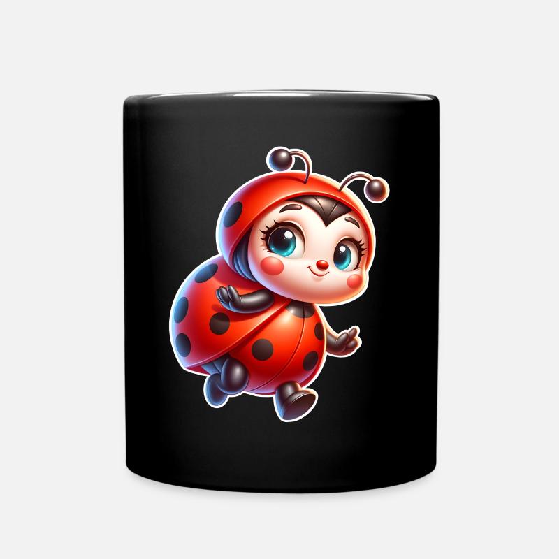 Coccinelle - Mug uni - noir