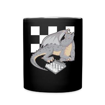 Dragons - Mug uni - noir - Devant