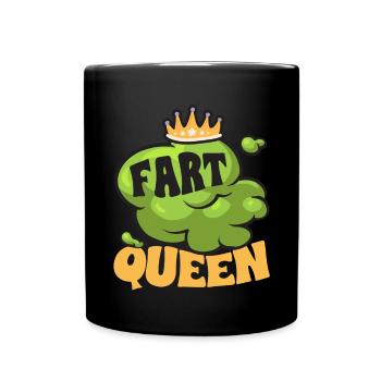 fart farting farting farting - Full Colour Mug - black - Front