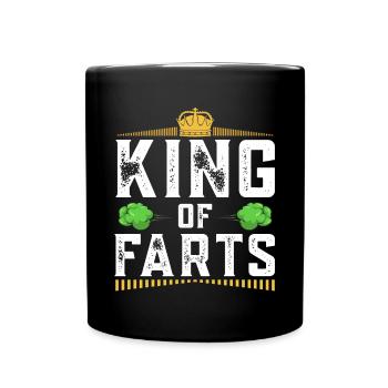 fart farting farting farting - Full Colour Mug - black - Front