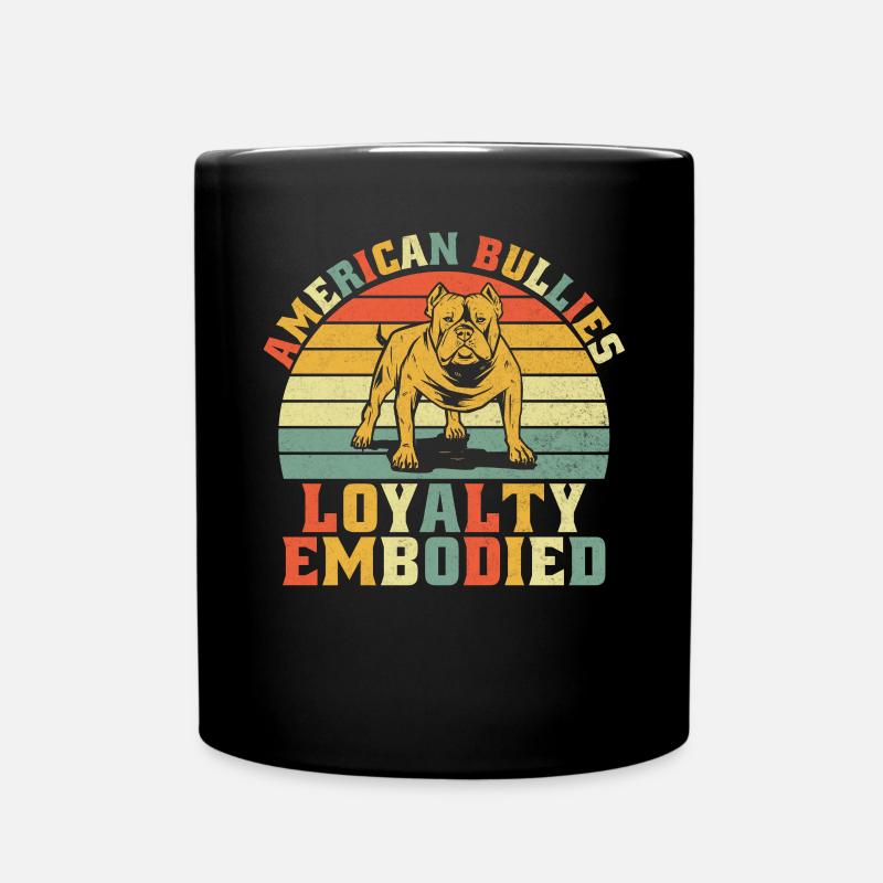 Cadeaux American Bully - Mug uni - noir