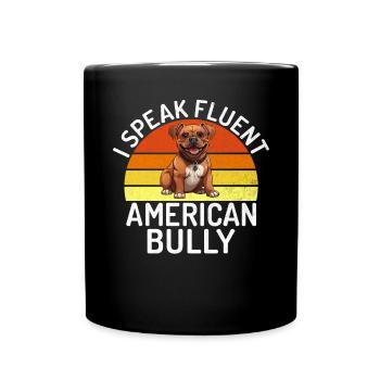 Cadeaux American Bully - Mug uni - noir - Devant