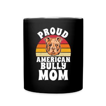 American Bully Gifts - Tasse einfarbig - Schwarz - Vorne