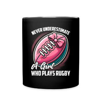 Cadeau Rugby Joueur de rugby Entraîneur de rugby - Mug uni - noir - Devant