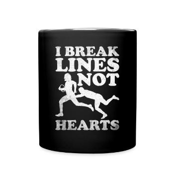 Cadeau Rugby Joueur de rugby Entraîneur de rugby - Mug uni - noir - Devant