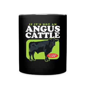Bovins Aberdeen Bovins Angus Cadeaux Aberdeen Angus - Mug uni - noir - Devant