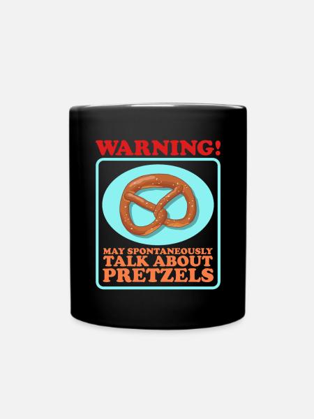 Bretzel Bretzels Cadeau d’amoureux des bretzels - Mug uni - noir