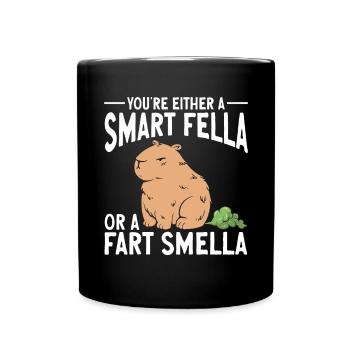 fart farting farting farting - Full Colour Mug - black - Front