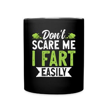 fart farting farting farting - Full Colour Mug - black - Front