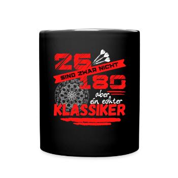 26 ne sont pas 180 mais un vrai classique - Mug uni - noir - Devant