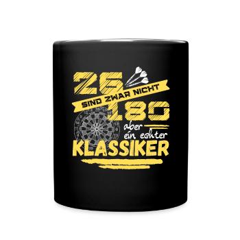 26 are not 180 but a real classic - Full Colour Mug - black - Front