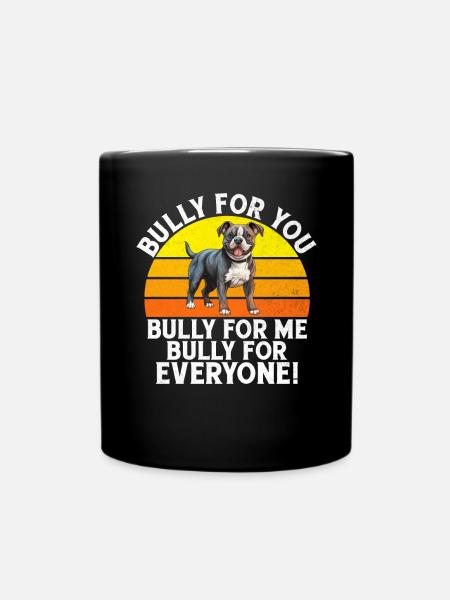 American Bully Gifts - Tasse einfarbig - Schwarz