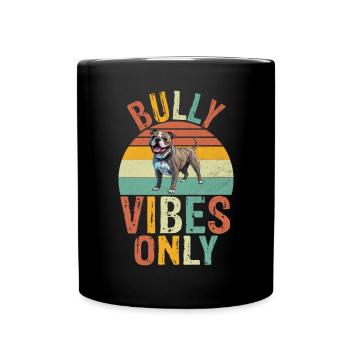American Bully Gifts - Tasse einfarbig - Schwarz - Vorne