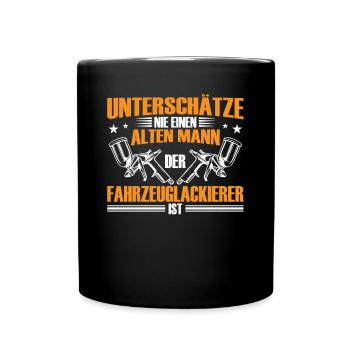 Don't underestimate vehicle painters Painters - Full Colour Mug - black - Front