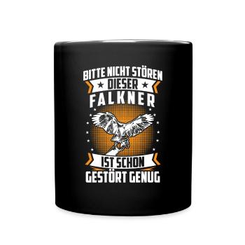 Falconer is already Pickling falconry - Full Colour Mug - black - Front