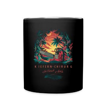 ORAL SURGEON - Humorous Chillout Vibes - Full Colour Mug - black - Front