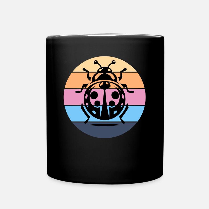 Ladybird - Full Colour Mug - black