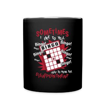 Juste pour entendre la déception Caller Daubers - Mug uni - noir - Devant