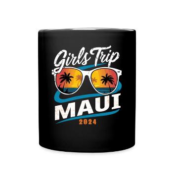 Voyage entre filles à Maui 2024 (Garantie du prix le plus bas) - Mug uni - noir - Devant
