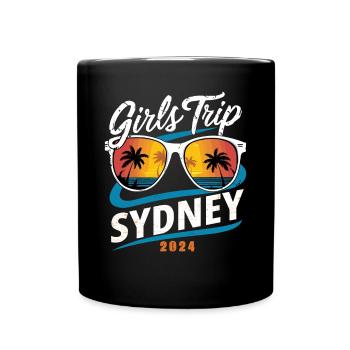 Voyage entre filles Sydney 2024 - Mug uni - noir - Devant