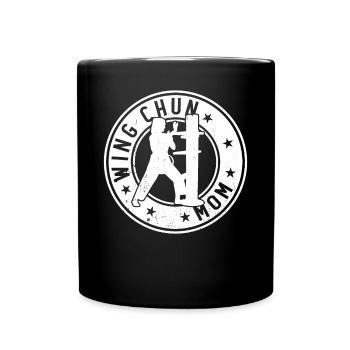 Wing Chun Mom Wing Chun Mama - Full Colour Mug - black - Front