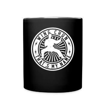 Wing Chun that's my game - Wing Chun Lover - Full Colour Mug - black - Front
