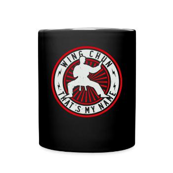 Wing Chun that's my game - Wing Chun - Full Colour Mug - black - Front