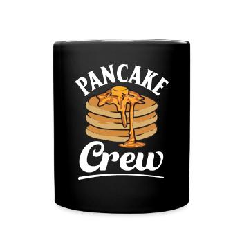 Crêpes Petit-déjeuner Crêpes - Mug uni - noir - Devant
