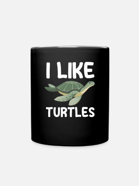 Tortue Tortue Mer Cadeau - Mug uni - noir