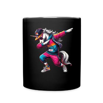 Chemise Licorne Dabbing Unique - Mug uni - noir - Devant