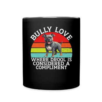 Cadeaux American Bully - Mug uni - noir - Devant