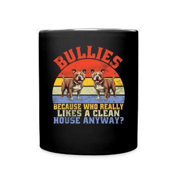 American Bully Gifts - Full Colour Mug - black - Front